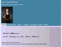 Tablet Screenshot of anna-victoria-baltrusch.de